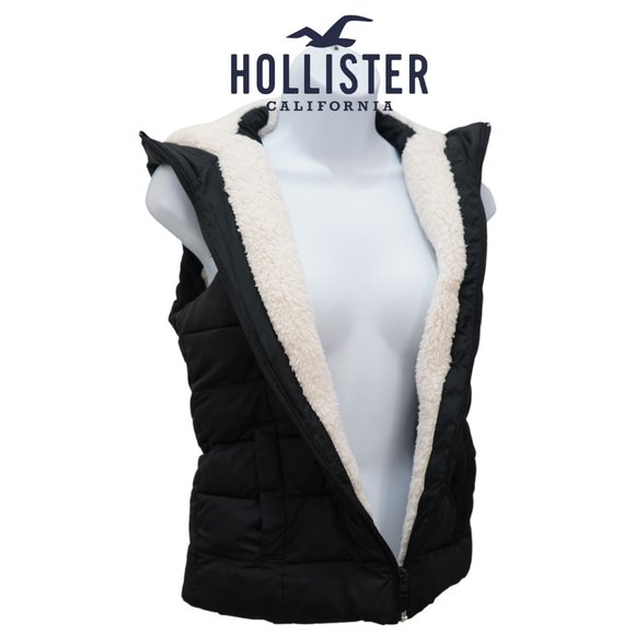 Hollister Womans Sherpa Lined Puffer 